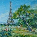 Eifelova věž Paříž 